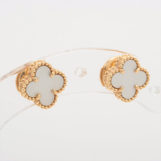 Van Cleef & Arpels Sweet Alhambra Mother of Pearl MOP Earrings - photo 2