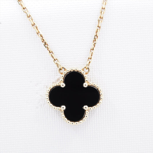 Van Cleef & Arpels Vintage Alhambra Onyx Necklace - photo 1