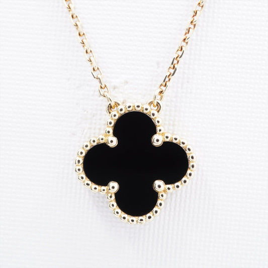 Van Cleef & Arpels Vintage Alhambra Onyx Necklace - photo 1