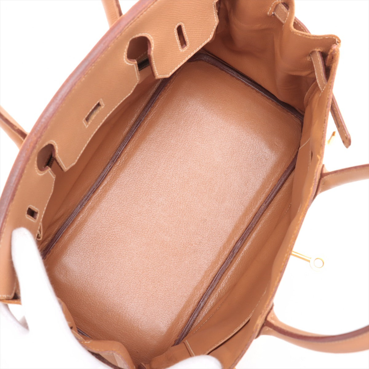 Hermes Birkin 30 Courchevel Natural - D Square Stamp - photo 10