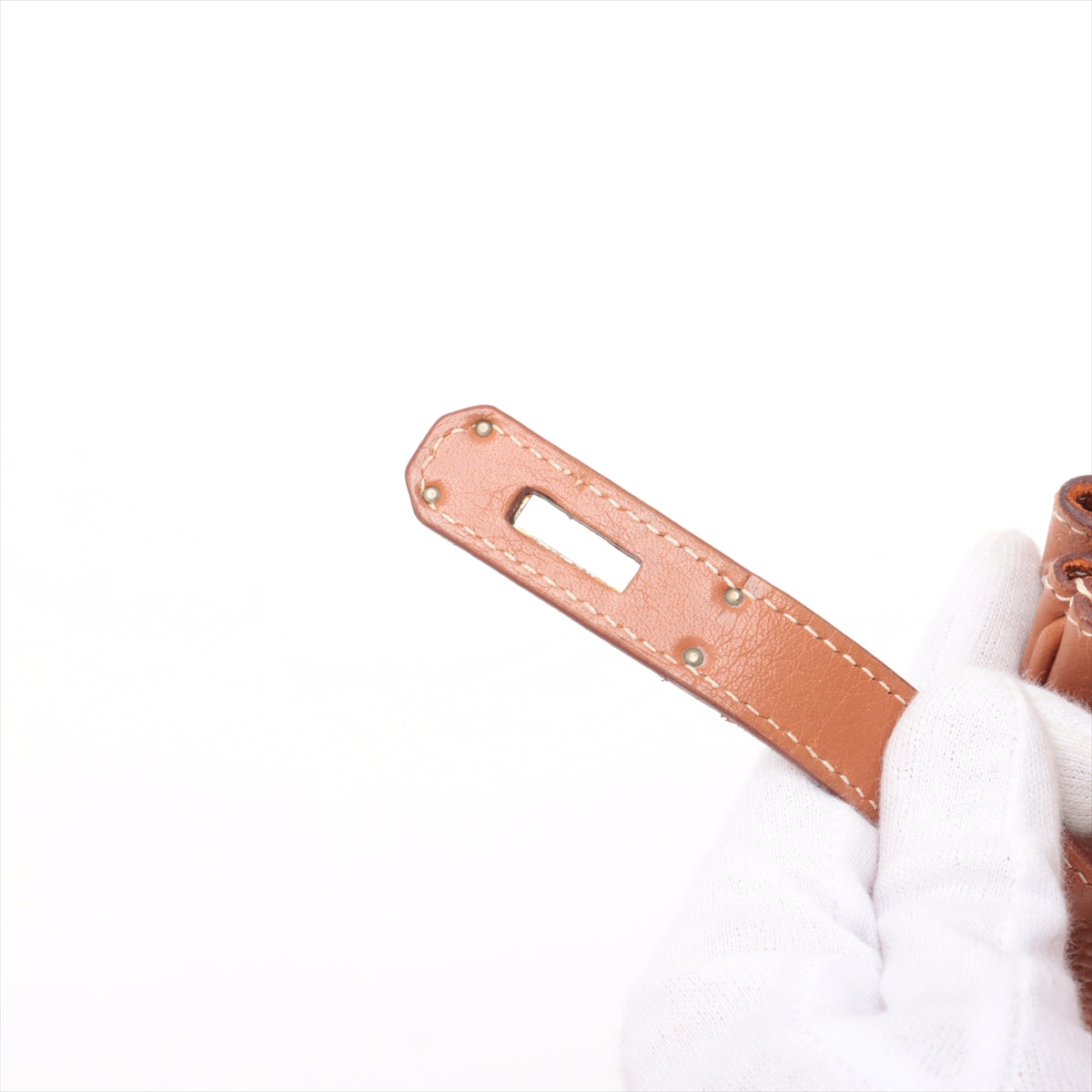 Hermes Birkin 35 Clemence Gold - Square stamp - photo 6