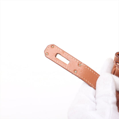 Hermes Birkin 35 Clemence Gold - Square stamp - photo 6