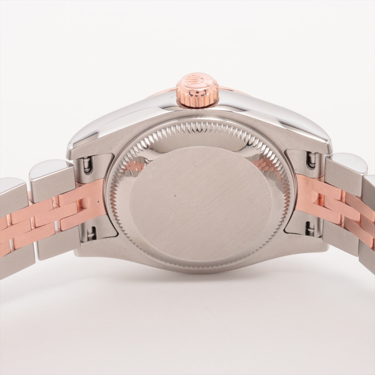 Rolex Datejust 26mm Stainless Steel/Everrose Mother of Pearl Watch Roman Numerals - photo 5