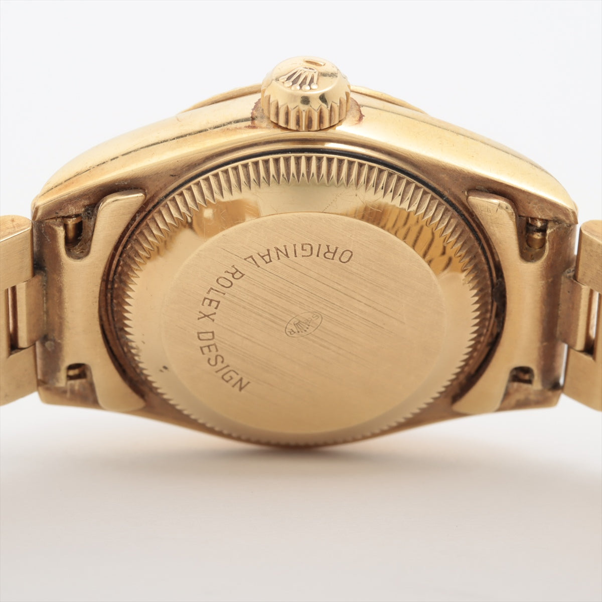 Rolex Datejust 26mm 18k Yellow Gold Diamond Dial Watch - photo 5