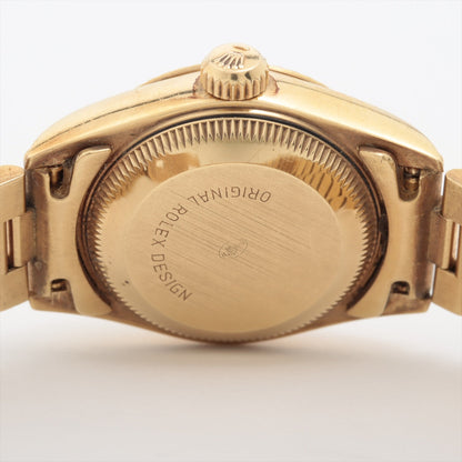 Rolex Datejust 26mm 18k Yellow Gold Diamond Dial Watch - photo 5