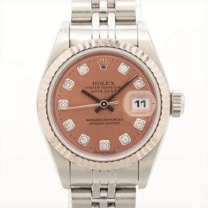 Rolex Datejust 26mm Diamond Brown Dial Watch - photo 1