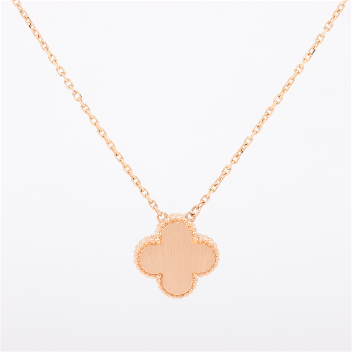 Van Cleef & Arpels Vintage Alhambra Onyx with Diamond Holiday Pendant Necklace 2016 - photo 2