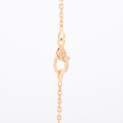 Van Cleef & Arpels Vintage Alhambra Onyx with Diamond Holiday Pendant Necklace 2016 - photo 5