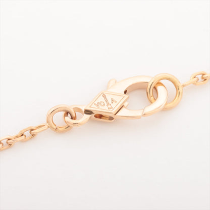 Van Cleef & Arpels Vintage Alhambra Onyx with Diamond Holiday Pendant Necklace 2016 - photo 4