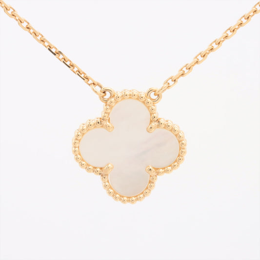 Van Cleef & Arpels Vintage Alhambra Mother of Pearl MOP Necklace - photo 1