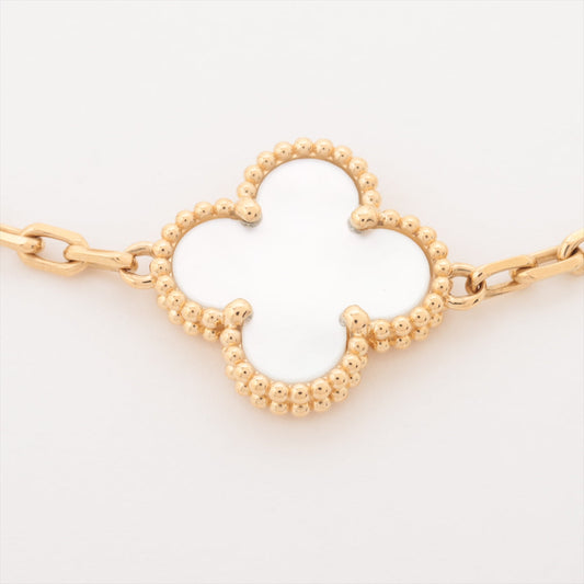 Van Cleef & Arpels Vintage Alhambra Mother of Pearl MOP 5 Motifs Bracelet 2022 - photo 1