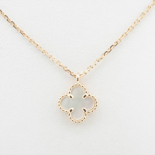 Van Cleef & Arpels Sweet Alhambra White Mother of Pearl Necklace - photo 2