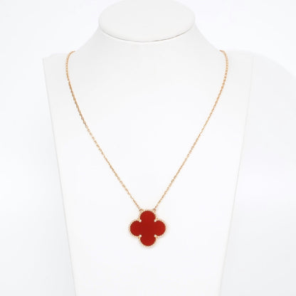 Van Cleef & Arpels Magic Alhambra Carnelian Necklace - photo 3