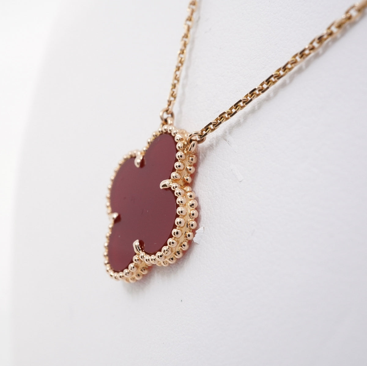 Van Cleef & Arpels Magic Alhambra Carnelian Necklace - photo 5