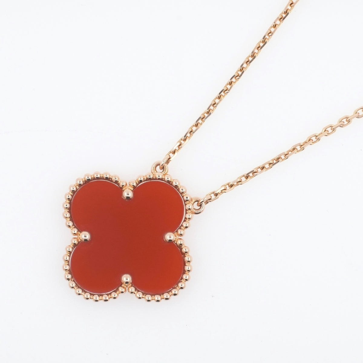 Van Cleef & Arpels Magic Alhambra Carnelian Necklace - photo 7
