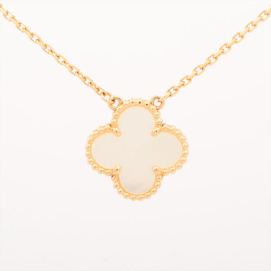 Van Cleef & Arpels Vintage Alhambra Mother of Pearl MOP Necklace - photo 1