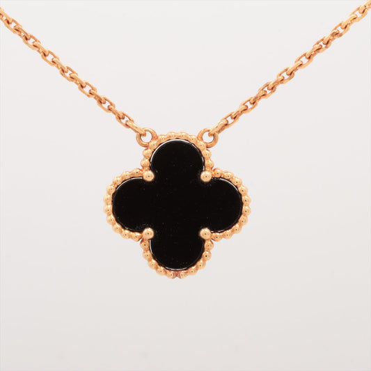 Van Cleef & Arpels Vintage Alhambra Onyx Necklace - photo 1