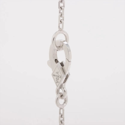Van Cleef & Arpels Vintage Alhambra 2024 Holiday Pendant Rose Gold Guilloche Diamond Necklace - photo 5