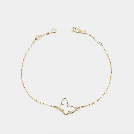 Van Cleef & Arpels Sweet Alhambra Butterfly Mother of Pearl Bracelet - photo 1