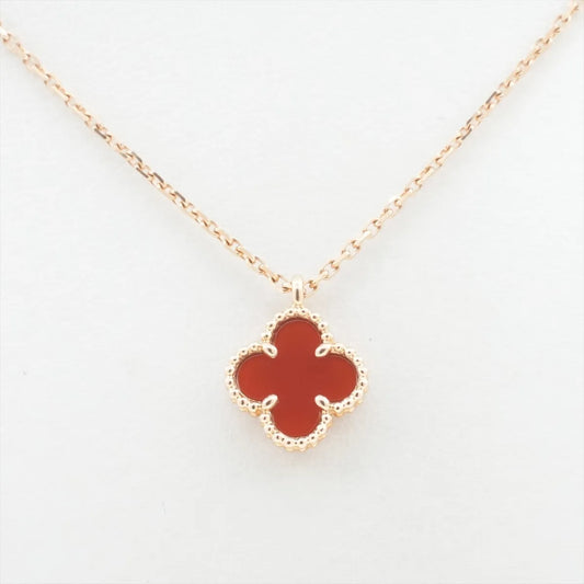 Van Cleef & Arpels Sweet Alhambra Carnelian Necklace - photo 1