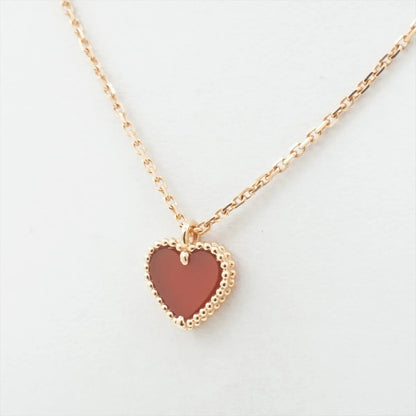Van Cleef & Arpels Sweet Alhambra Hearts Carnelian Necklace - photo 4