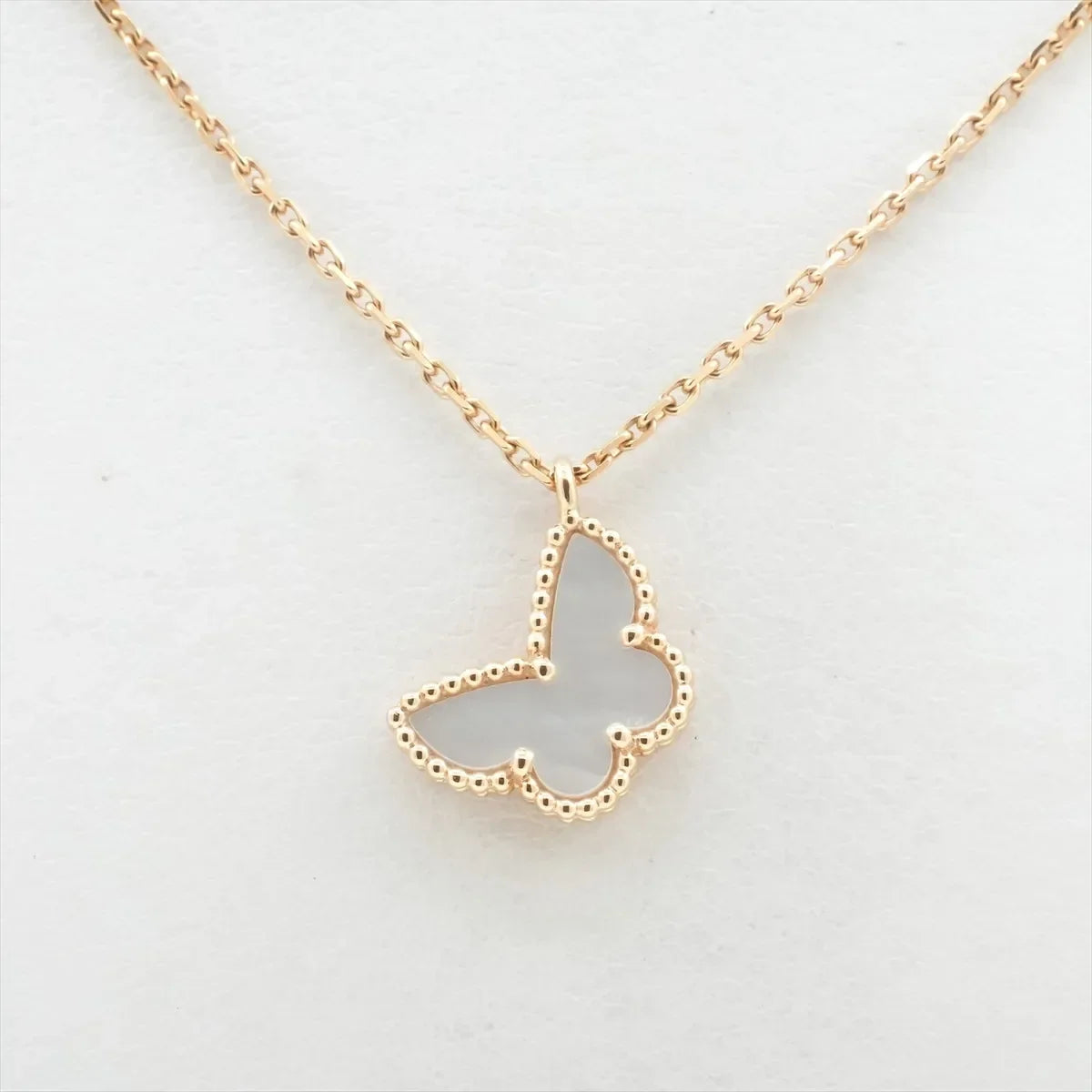 Van Cleef & Arpels Sweet Alhambra Butterfly Mother of Pearl Necklace - photo 3