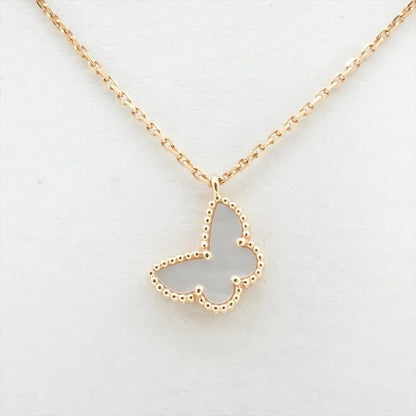 Van Cleef & Arpels Sweet Alhambra Butterfly Mother of Pearl Necklace - photo 3