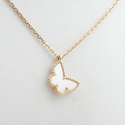 Van Cleef & Arpels Sweet Alhambra Butterfly Mother of Pearl Necklace - photo 1