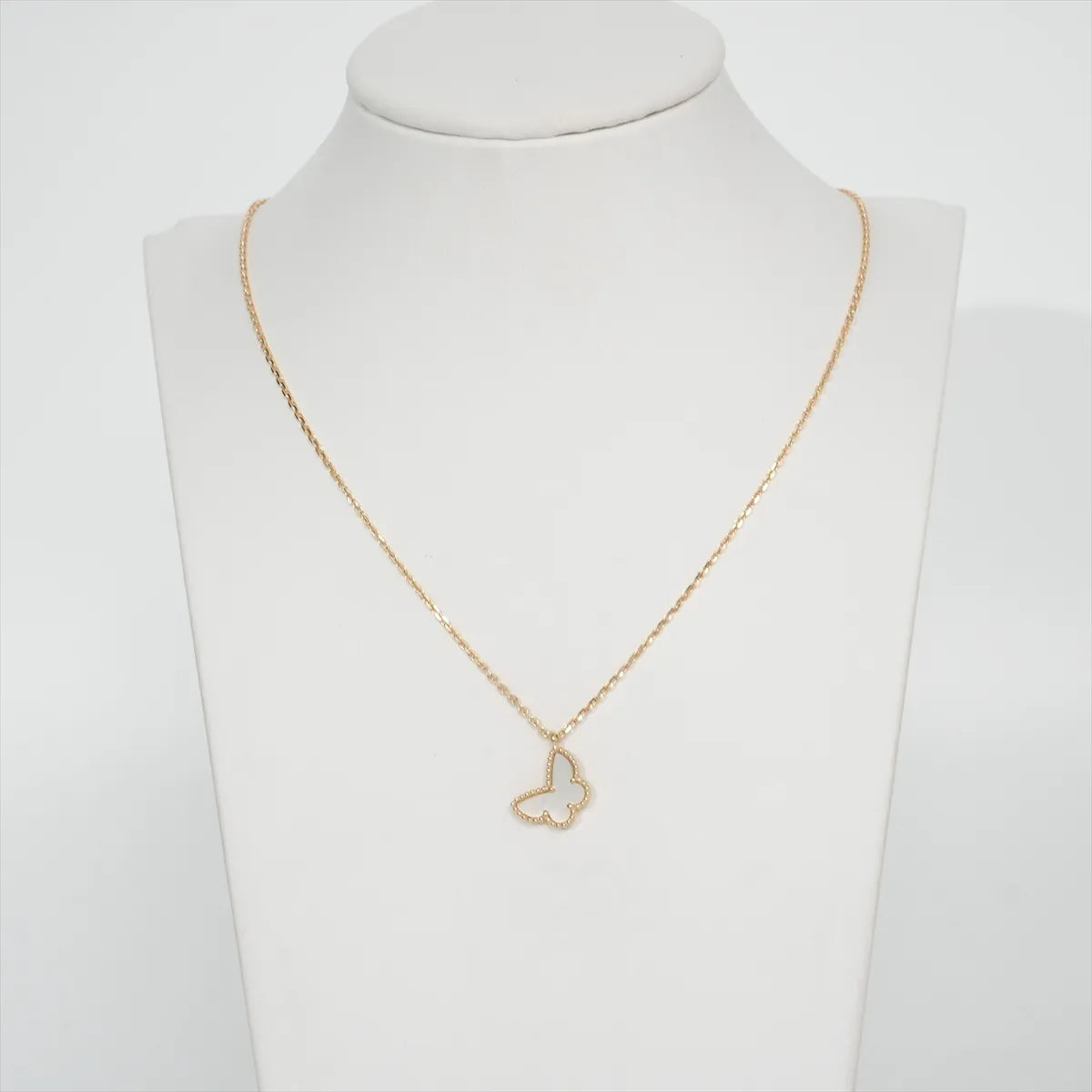 Van Cleef & Arpels Sweet Alhambra Butterfly Mother of Pearl Necklace - photo 6