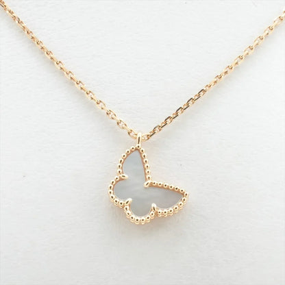 Van Cleef & Arpels Sweet Alhambra Butterfly Mother of Pearl Necklace - photo 2