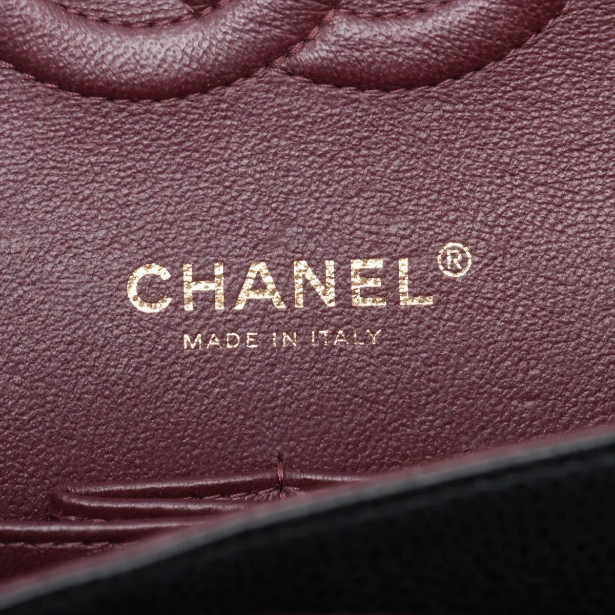 Chanel Medium/Large Caviar Double Classic Flap Black GHW - photo 13