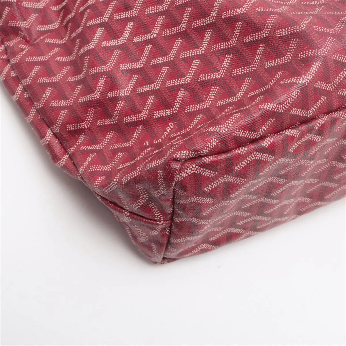 Goyard Saint Louis Fidji Hobo Bag Red - photo 10
