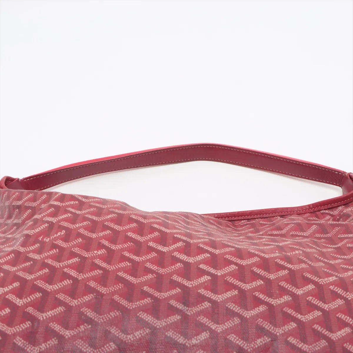 Goyard Saint Louis Fidji Hobo Bag Red - photo 7