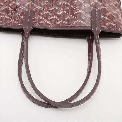 Goyard Anjou Mini Tote Burgundy - photo 7