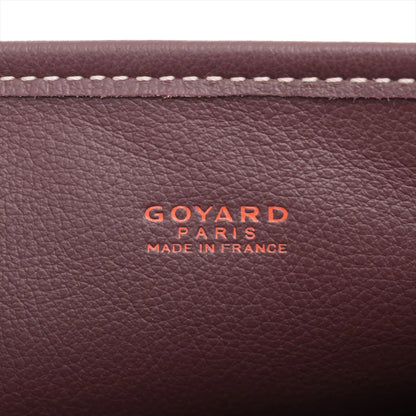 Goyard Anjou Mini Tote Burgundy - photo 3