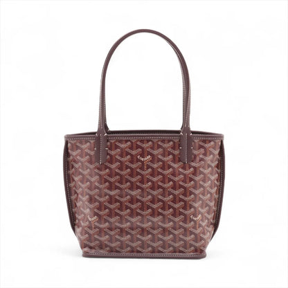 Goyard Anjou Mini Tote Burgundy - photo 1