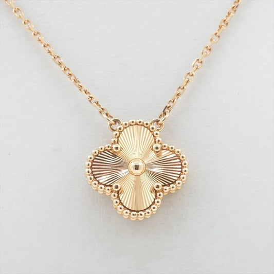 Van Cleef & Arpels Vintage Alhambra Guilloche Necklace - photo 2