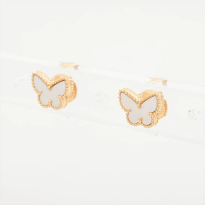 Van Cleef & Arpels Sweet Alhambra Papillon Butterfly Mother of Pearl Earrings - photo 2
