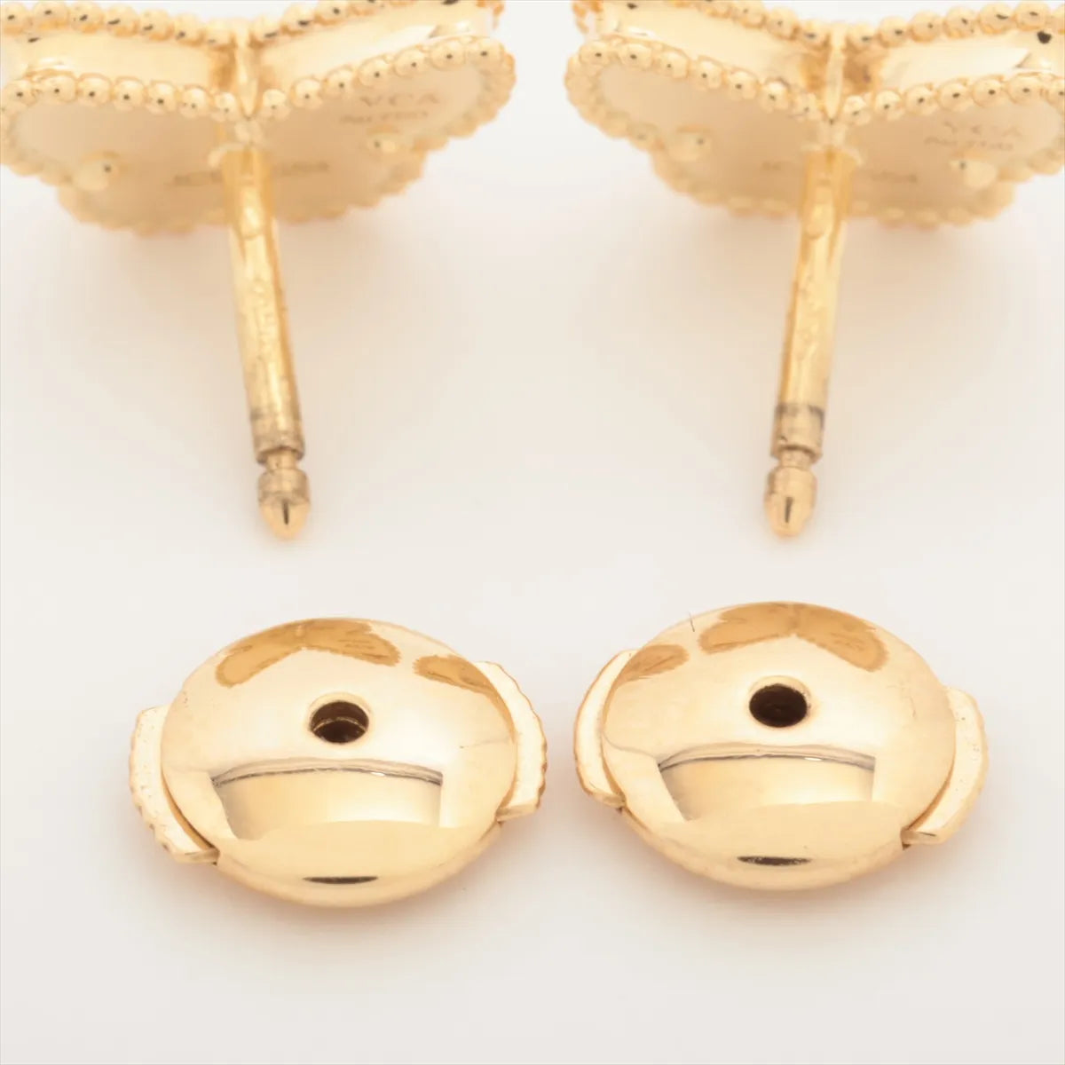 Van Cleef & Arpels Sweet Alhambra Papillon Butterfly Mother of Pearl Earrings - photo 4