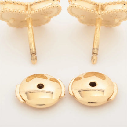 Van Cleef & Arpels Sweet Alhambra Papillon Butterfly Mother of Pearl Earrings - photo 4