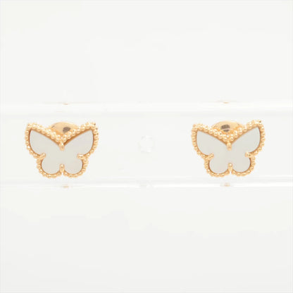 Van Cleef & Arpels Sweet Alhambra Papillon Butterfly Mother of Pearl Earrings - photo 1