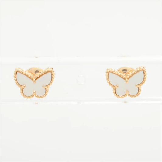 Van Cleef & Arpels Sweet Alhambra Papillon Butterfly Mother of Pearl Earrings - photo 1
