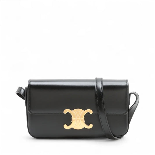 Celine Triomphe Shoulder Bag Black - photo 1