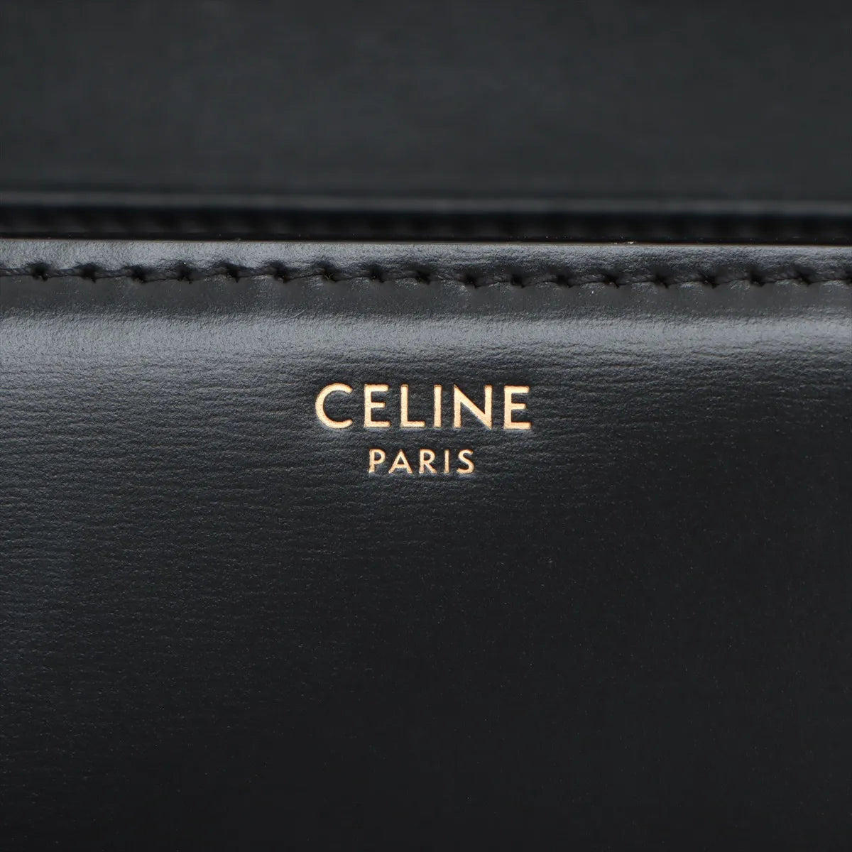 Celine Triomphe Classique Shiny Calfskin Black - photo 11