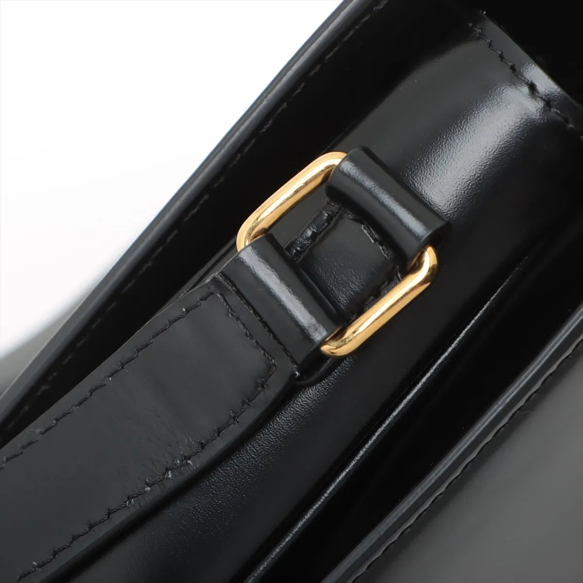Celine Triomphe Classique Shiny Calfskin Black - photo 9