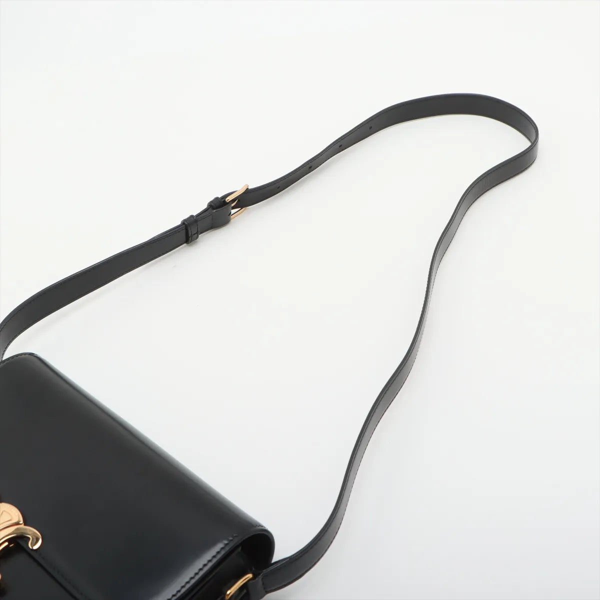 Celine Triomphe Classique Shiny Calfskin Black - photo 7