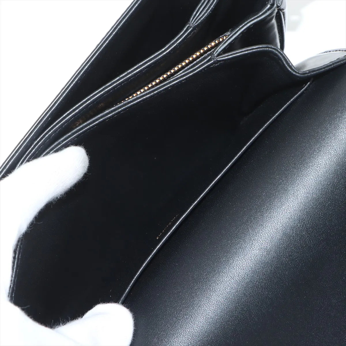 Celine Triomphe Classique Shiny Calfskin Black - photo 6