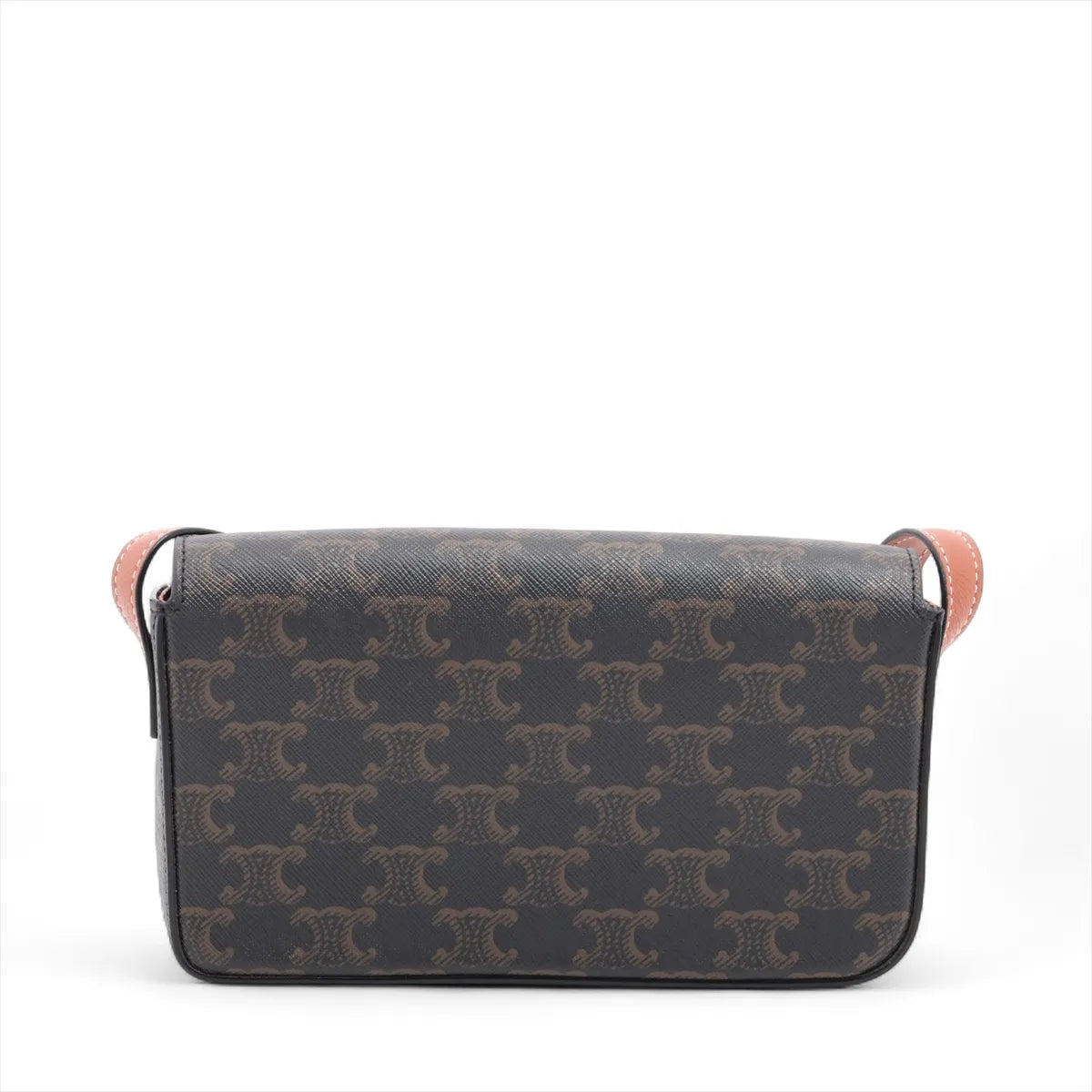 Celine Triomphe Shoulder Bag Brown - photo 2