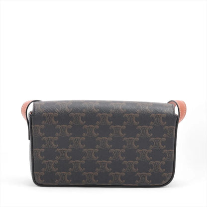 Celine Triomphe Shoulder Bag Brown - photo 2