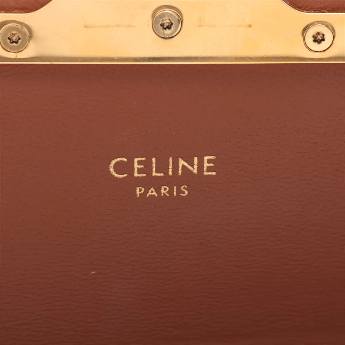 Celine Triomphe Shoulder Bag Brown - photo 5